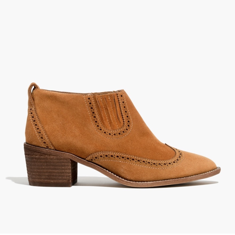 Madewell The Grayson Brogue Chelsea Boot - Picture 2 of 8